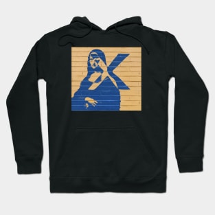 Mona Lisa Graffiti Hoodie